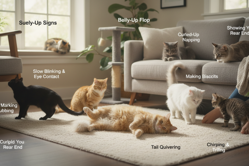 The 8 Things Your Cat Does When It Knows It’s Safe with You