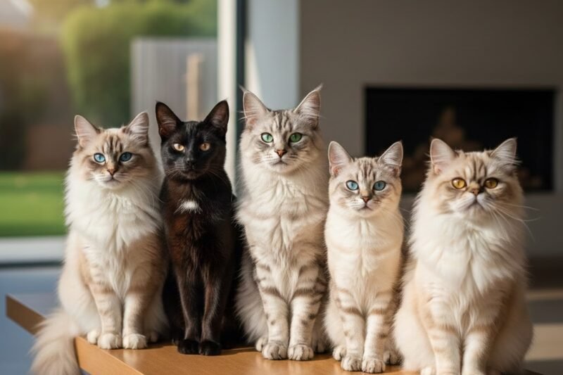 10 Purebred Cats That Blend Stunning Looks with Unique Personalities