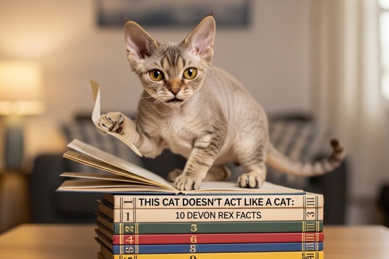 This Cat Doesn’t Act Like a Cat: 10 Devon Rex Facts  