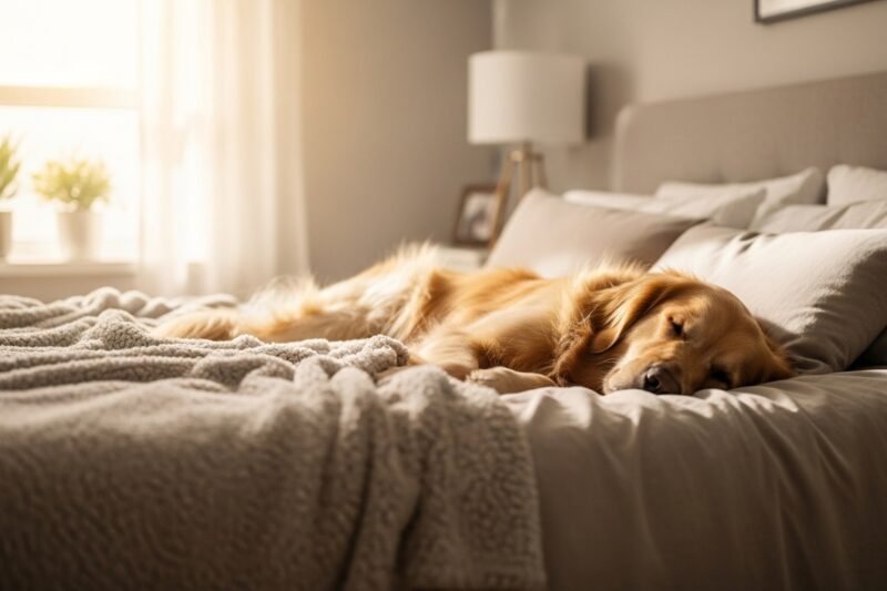What Your Pet’s Sleeping Spot Says About Your Relationship