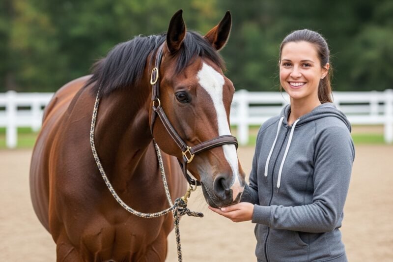 Her Horse’s Behavior Alerted Her That Something Was Off